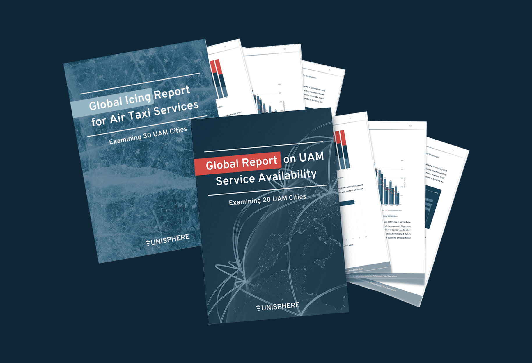 A pack of Unisphere's reports and whitepapers